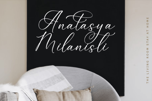 Alnetsia Montenela Font Poster 6