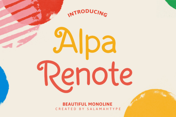 Alpa Renote Font