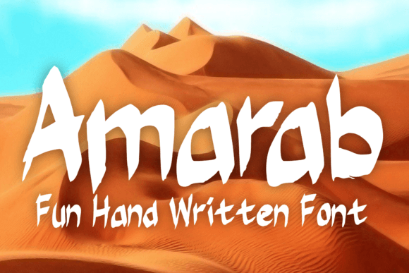 Amarab Font Poster 1