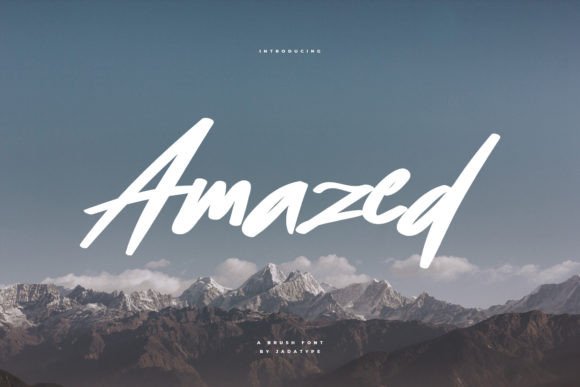 Amazed Font