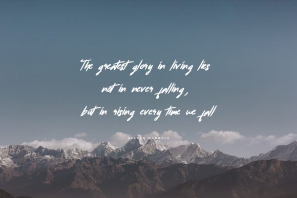 Amazed Font Poster 2