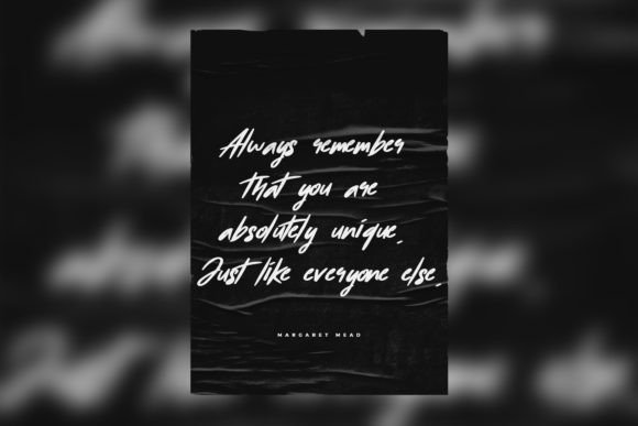 Amazed Font Poster 4