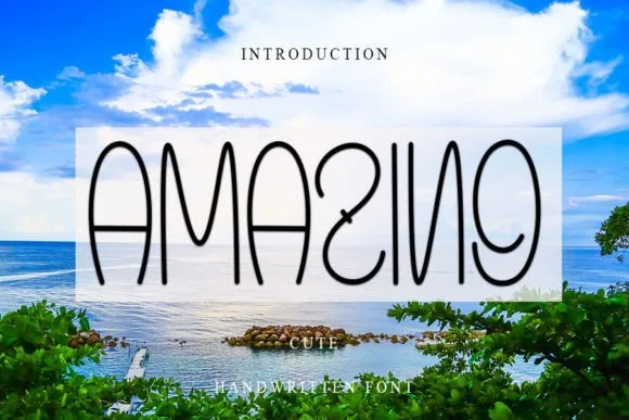 Amazing Font Amazing Font Poster 1