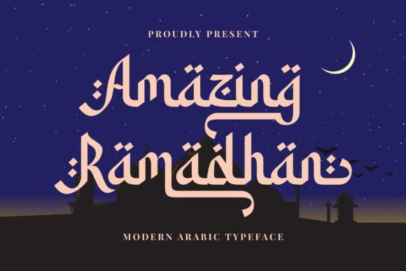 Amazing Ramadhan Font Poster 1