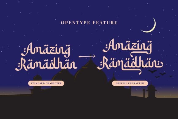 Amazing Ramadhan Font Poster 2