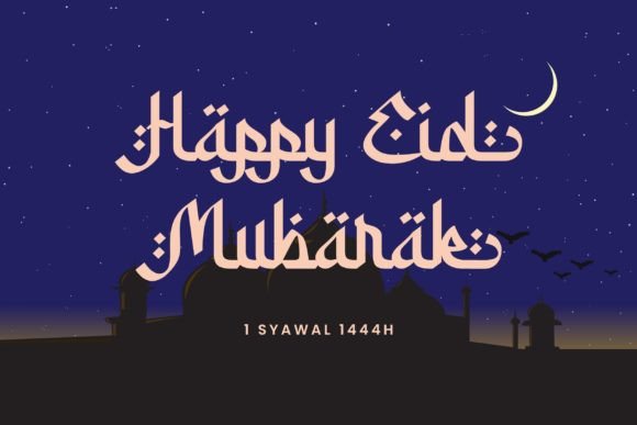 Amazing Ramadhan Font Poster 3