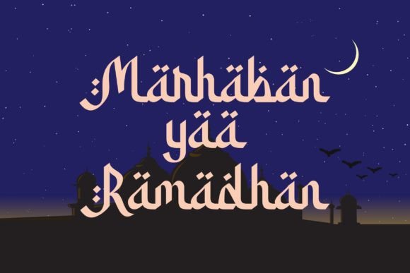 Amazing Ramadhan Font Poster 4