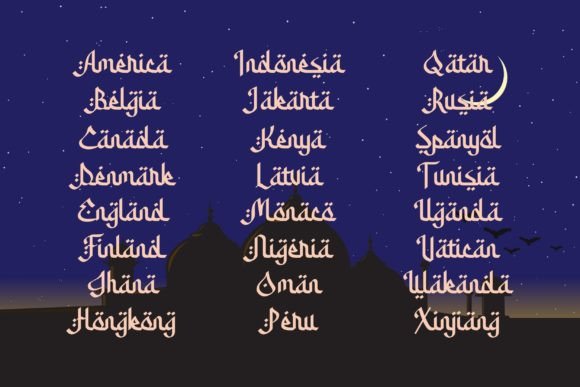 Amazing Ramadhan Font Poster 5