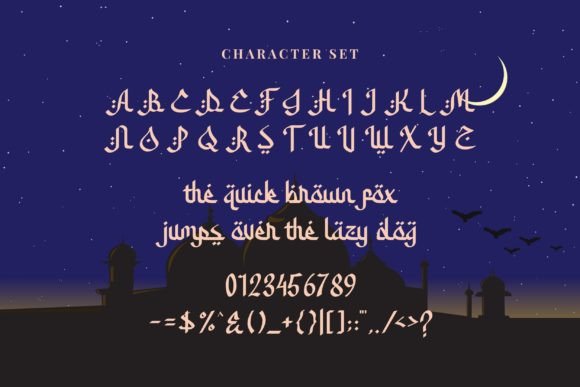 Amazing Ramadhan Font Poster 6