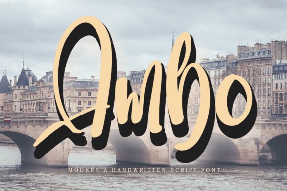 Ambo Font Poster 1