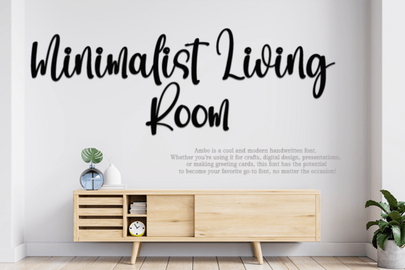 Ambo Font Poster 3