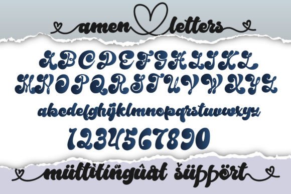 Amen Font Poster 9
