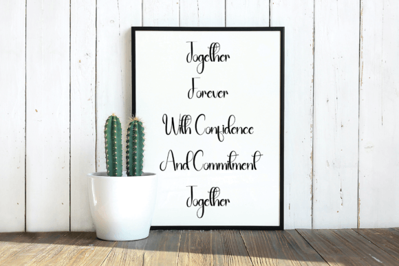 Amster Night Font Poster 4