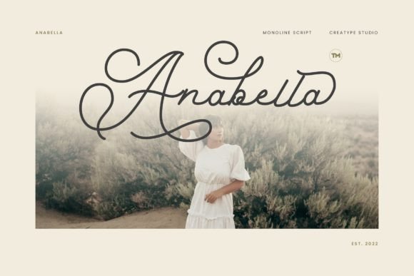 Anabella Font Poster 1