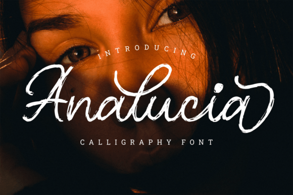 Analucia Font Poster 1