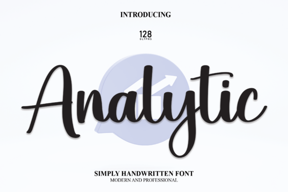 Analytic Font Poster 1
