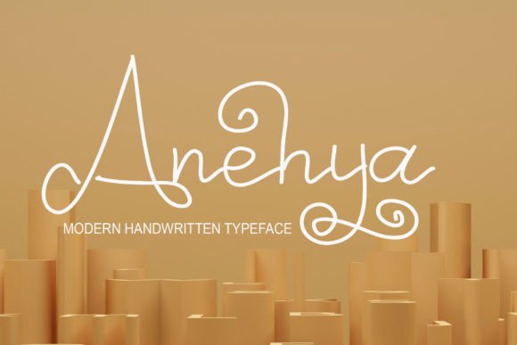 Anehya Font Poster 1