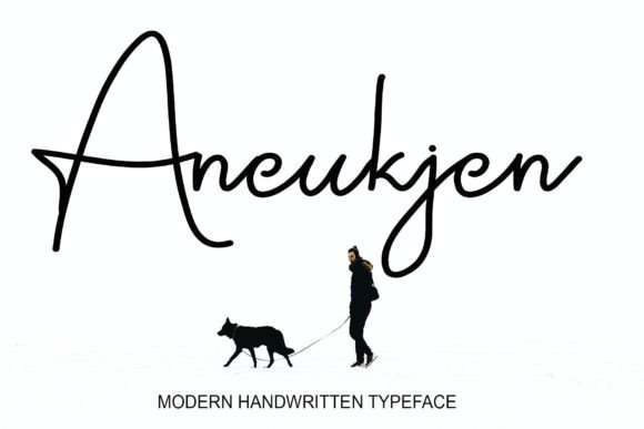 Aneukjen Font Poster 1