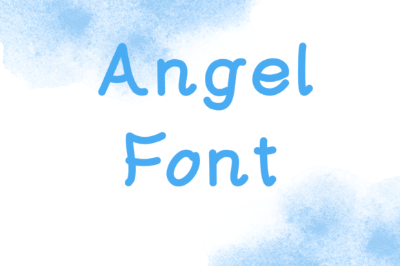 Angel Font Poster 1