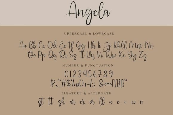 Angela Font Poster 7