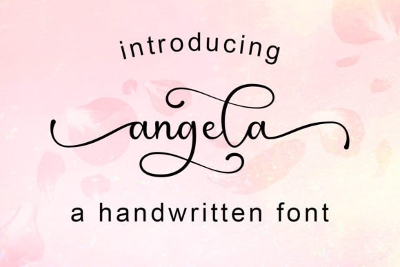 Angela Font Poster 1