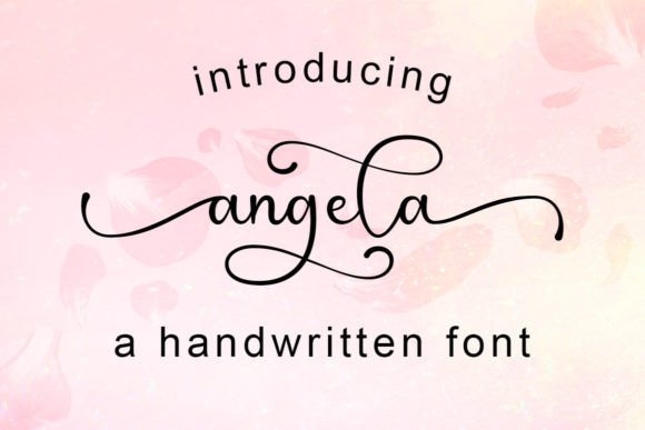 Angela Font Poster 1