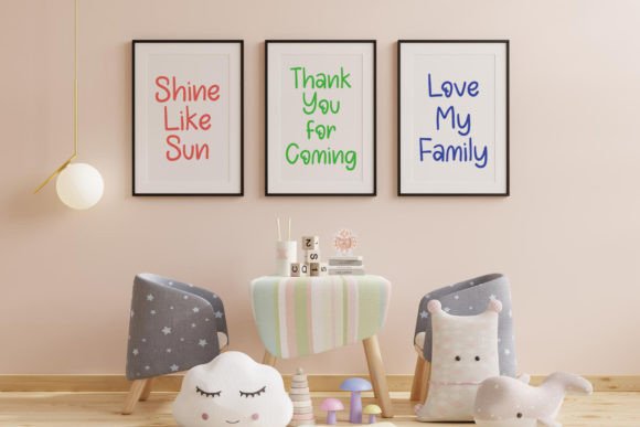 Angela Birthday Font Poster 5