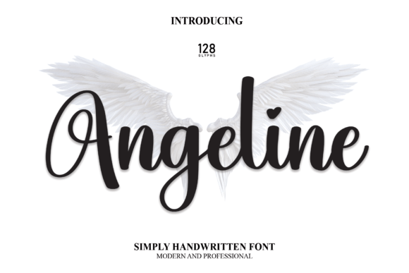 Angeline Font Poster 1