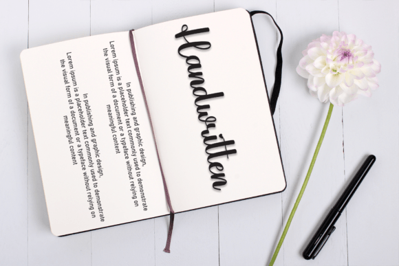 Angeline Font Poster 4