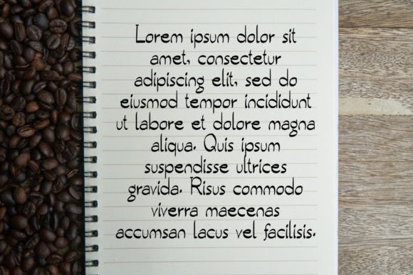 Anggita Font Poster 3