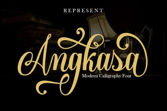 Angkasa Font Angkasa Font Poster 1