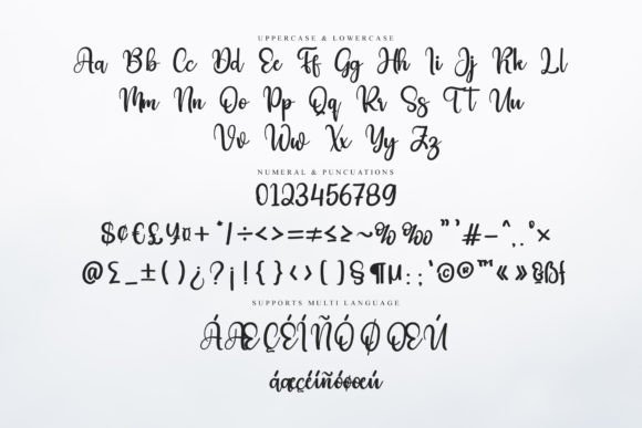 Animals Font Poster 6