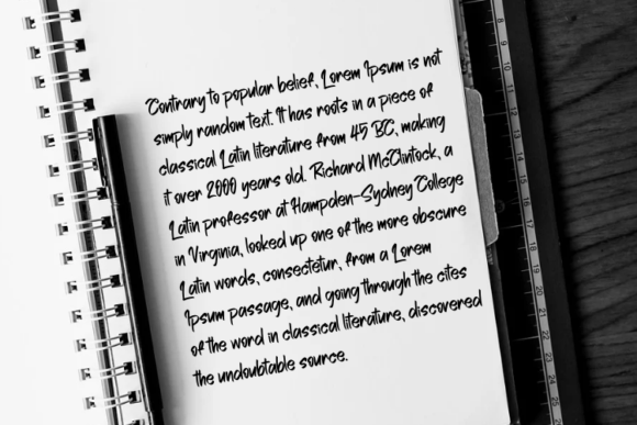 Anishan Font Poster 4