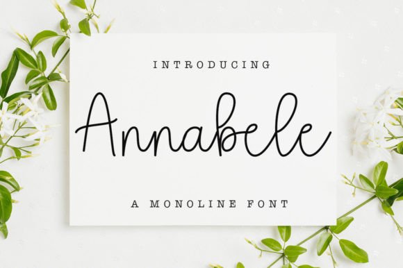 Annabele Font Poster 1