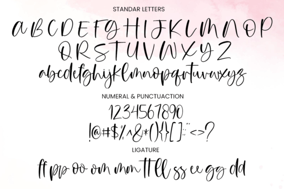 Another Love Font Poster 6