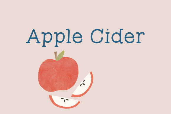 Apple Cider Font