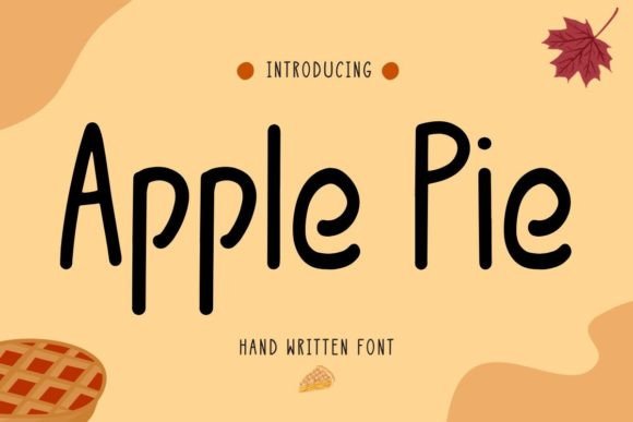 Apple Pie Font