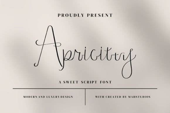 Apricitty Font