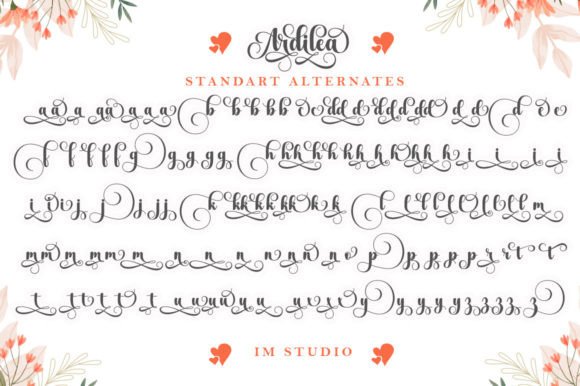 Ardilea Font Poster 6