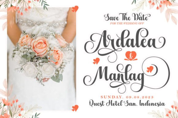 Ardilea Font Poster 8