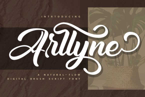 Arllyne Font Poster 1