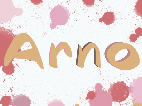 Arno Font Poster 1