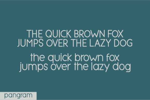 Aromaticalm Font Poster 4