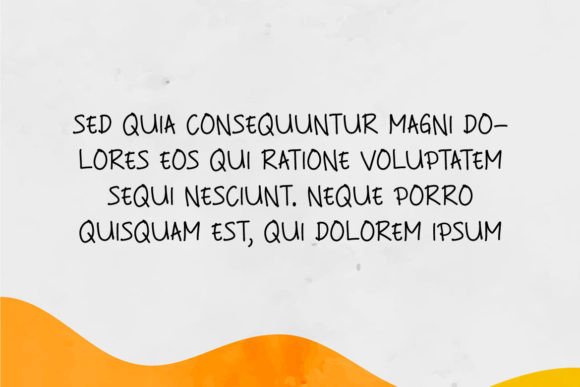 Art Born Font Poster 3