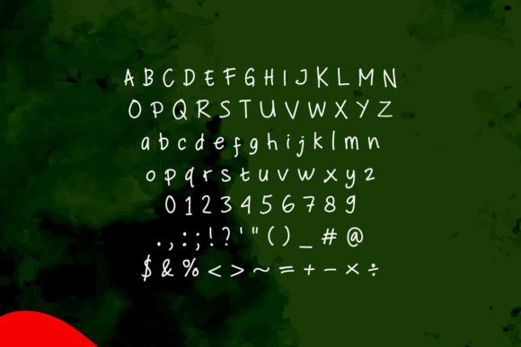 Art Born Font Poster 4