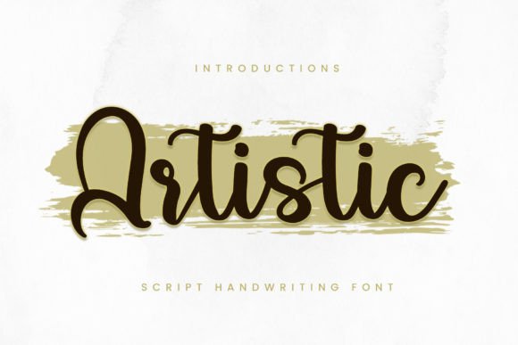 Artistic Font Poster 1