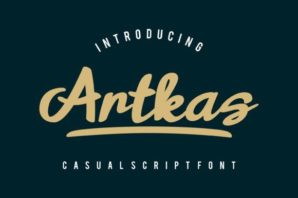 Artkas Font Poster 1