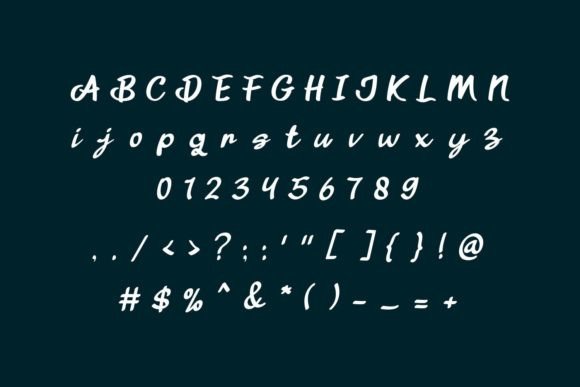 Artkas Font Poster 2