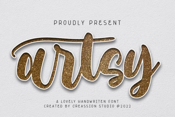 Artsy Font Poster 1