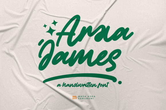 Arxa James Font Poster 1